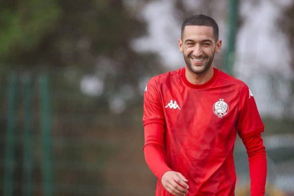 Coupe CAF – Wydad Casablanca : Hakim Ziyech titulaire, la compo contre Nairobi United