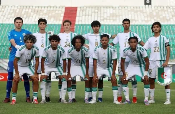 Алжир: Сбор для национальной сборной U17