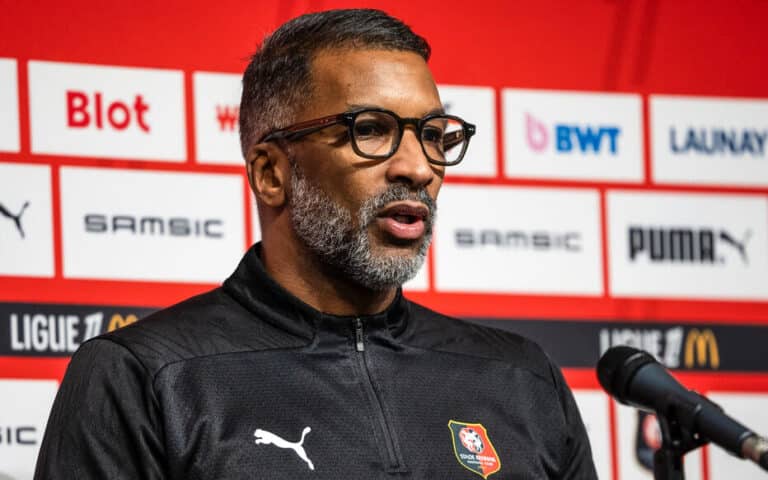 Habib Beye n'a pas caché ses sentiments après l'élimination de Rennes en huitièmes de finale de la coupe de France