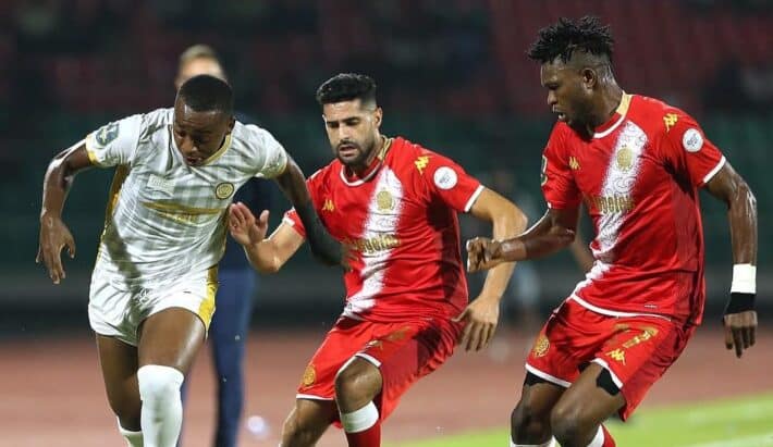Score nul entre Azam FC et Wydad AC au stade Mohamed V