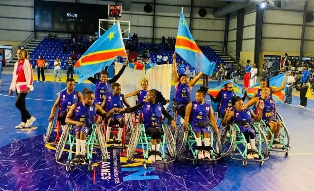 Basket-fauteuil (F) : ДРК стала чемпионкой Африки U25
